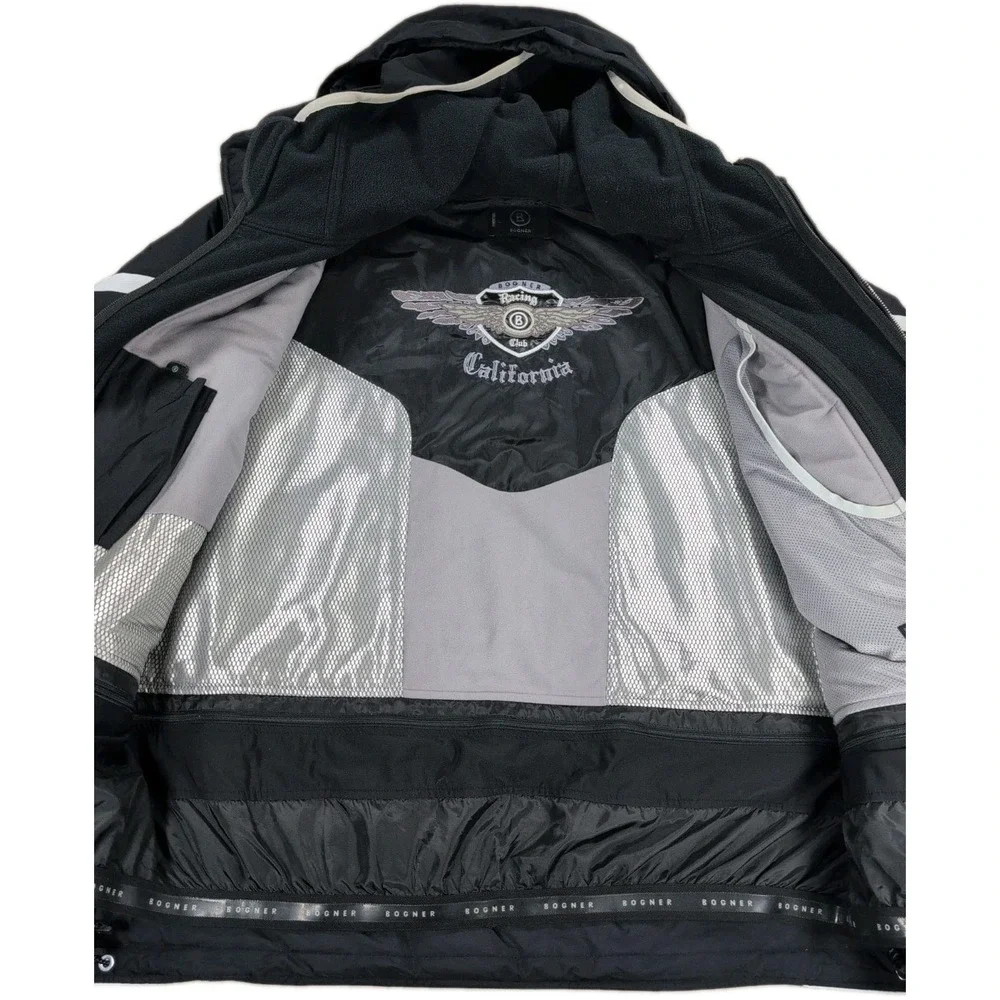 Bogner Racing Club California Men's Ski Jacket Size 54 US 44 Black Goan Thylmann